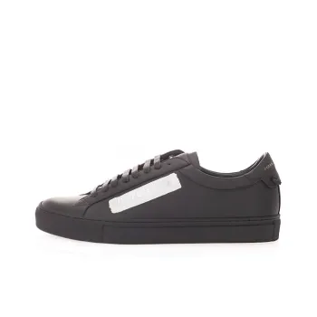 Givenchy Leather Laxtex Band Black Silver