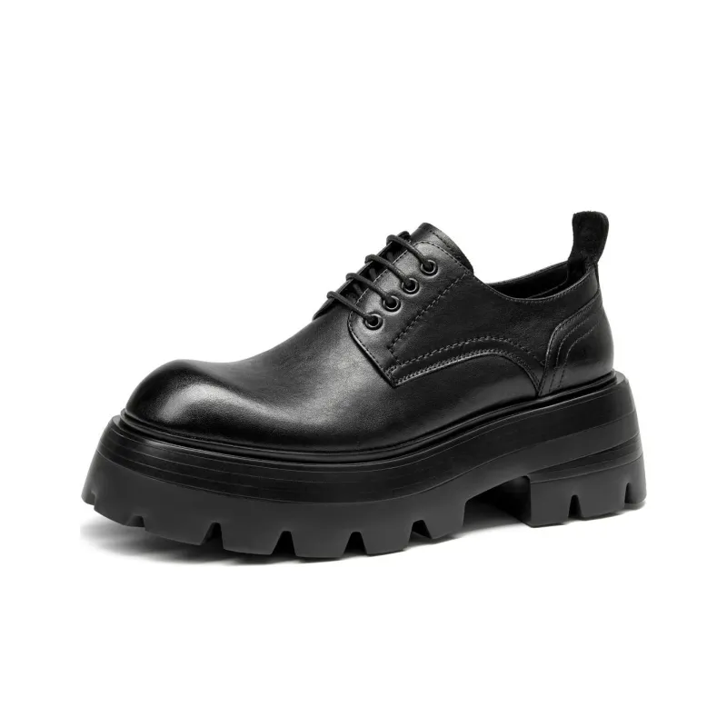 HARSON Derby Casual Shoes Men's Star Of The Same Style-1