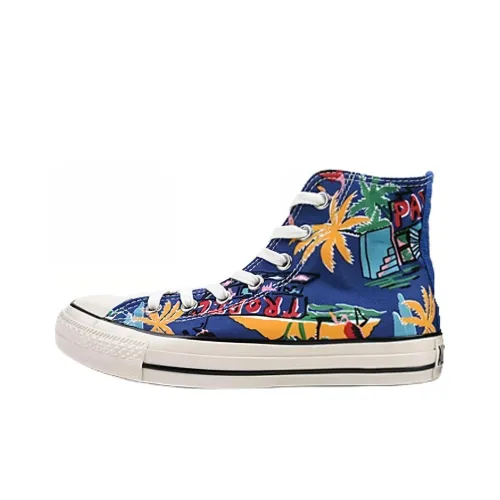 Converse All Star Light Canvas Shoes Unisex High-Top Blue