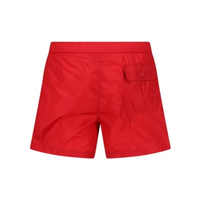 Moncler SS24 Casual Shorts Men's Red-2