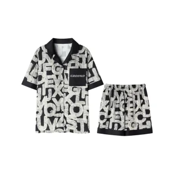 William Pajama Set Women's Black