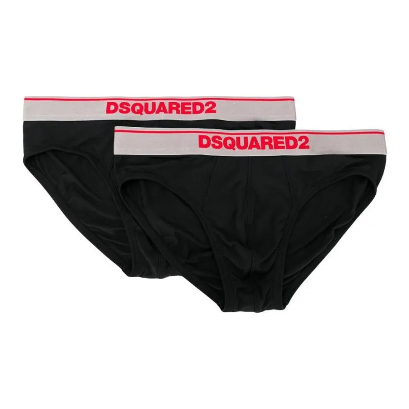 DSQUARED2 Logo Band Briefs 2 Pack-0