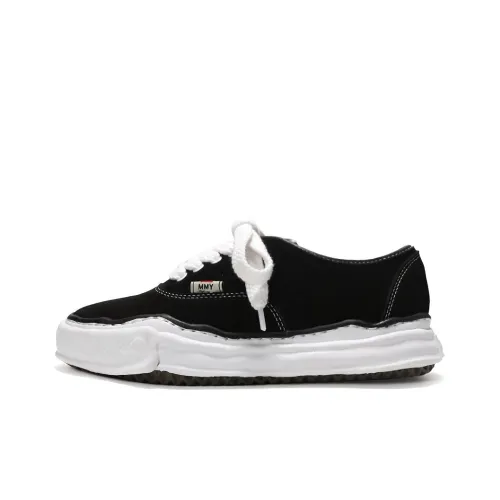 MIHARA YASUHIRO Baker Skateboard Shoes Unisex Low-Top Black