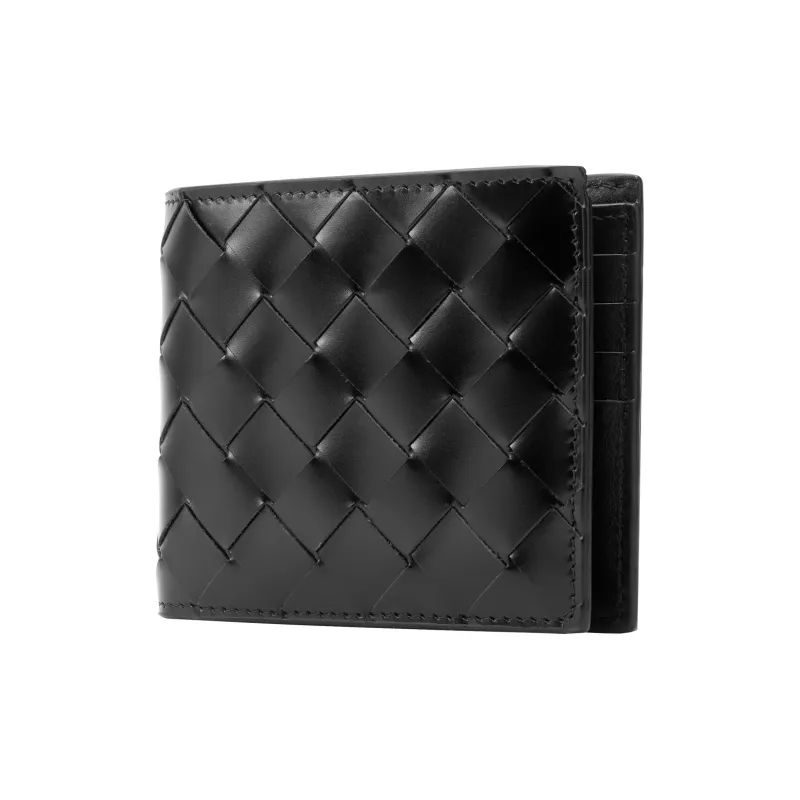 Bottega Veneta Intreccio Bi Fold Wallet-1