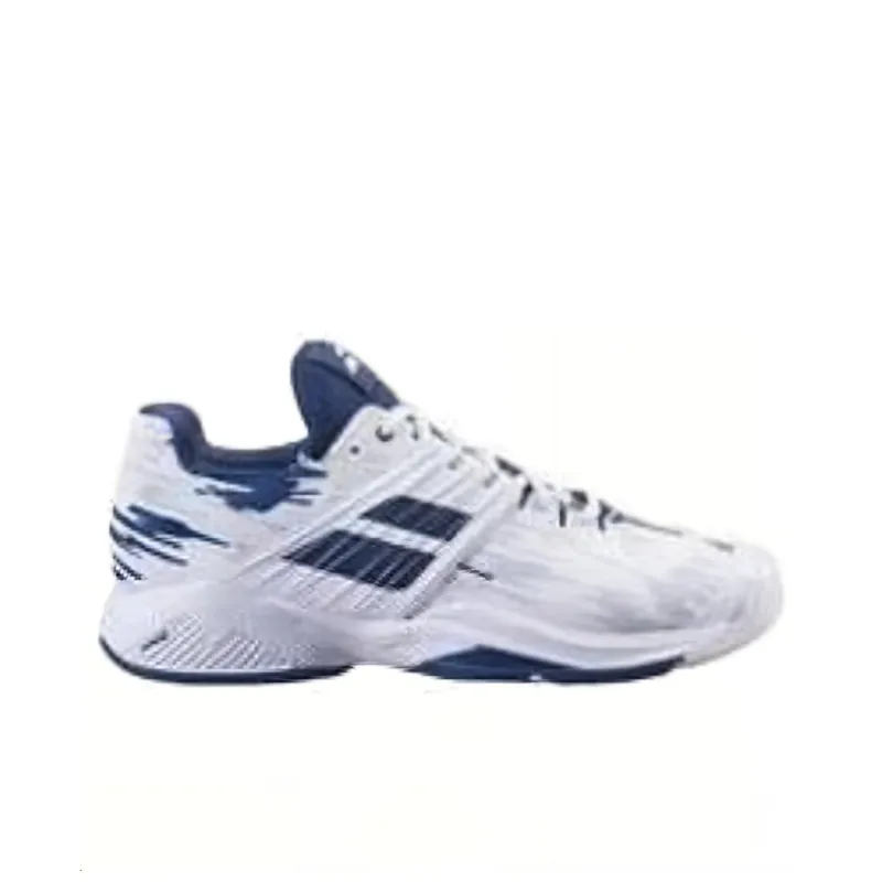 Babolat Shock Absorbers Low Top Tennis Shoes Men's White Blue-1