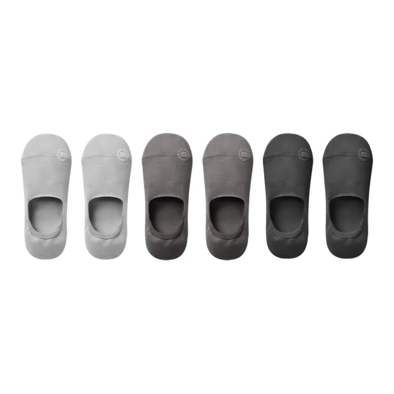 B&C.Room No Show Socks Men's 6 Pack-24