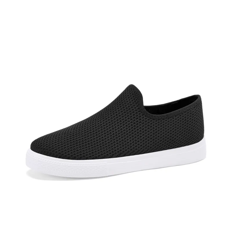 Warrior Fabric Cushioned Breathable Low-Top Slip-on Casual Shoes Men's-4