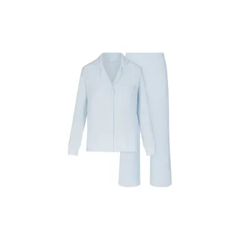 SKIMS SOFT LOUNGE SLEEP SET Pajama Set Women's CELESTE/Sky Blue