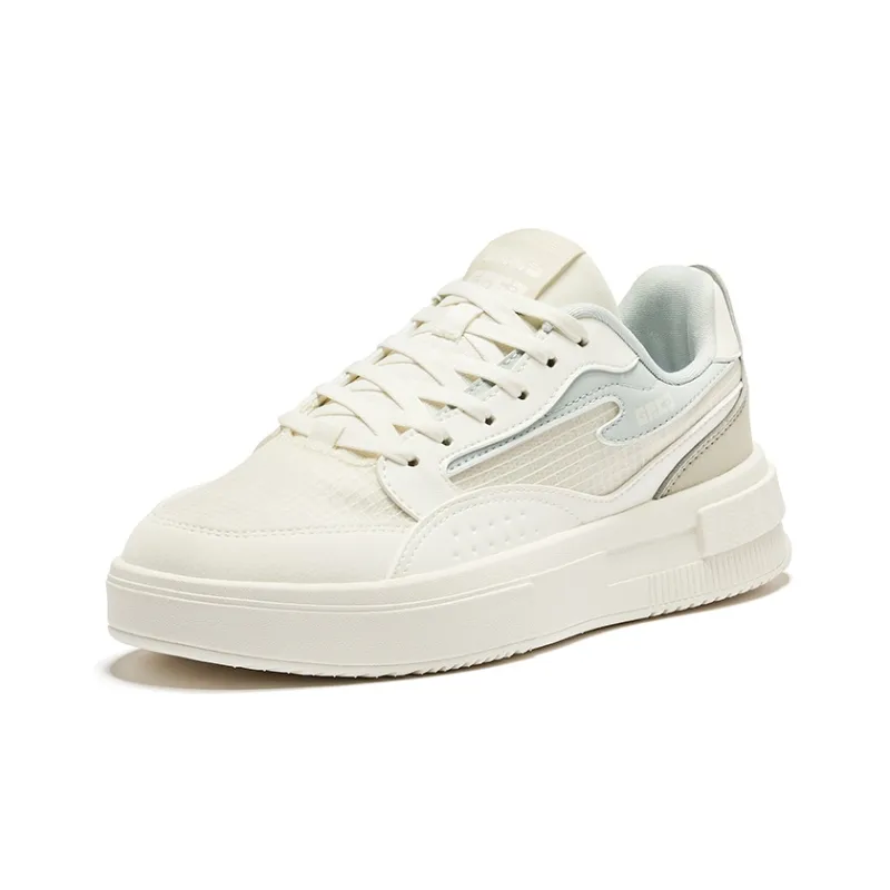 Erke Jinghong 1.0 Lite Anti Slip And Wear Resistant Breathable Low Top Casual Shoes Women's Pumice Gray-1