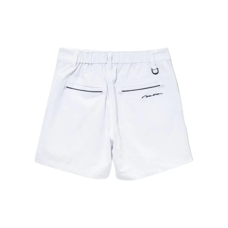 New Era Casual Shorts Women's White-1
