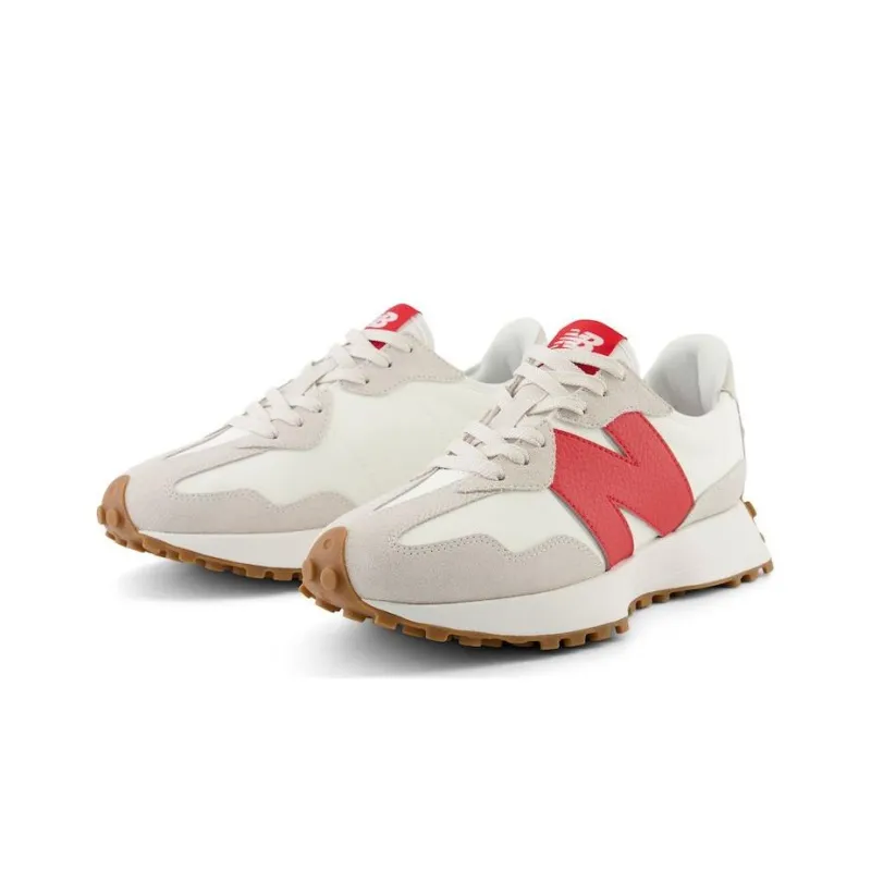 New Balance 327 Moonbeam True Red Women's-2
