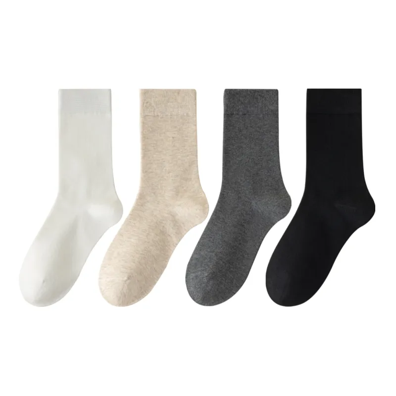 XXLLG Mid Calf Socks Women's 4 Pack-7