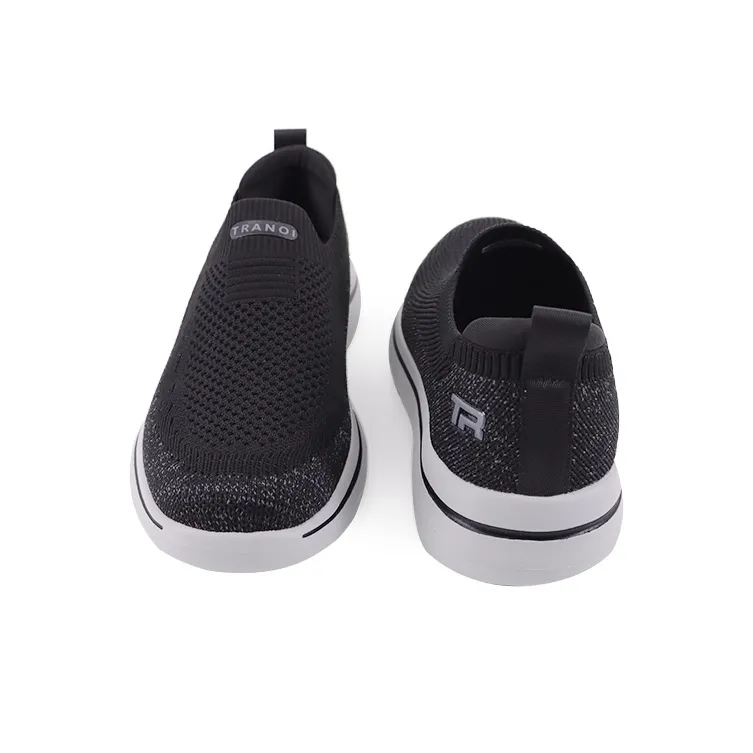 TRANOI Low Top Athletic Shoes Men's Black-5