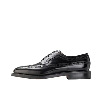 LOAKE Dress Shoes Men Low-Top Black