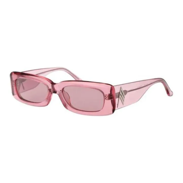 The Attico Rectangular Sunglasses Women's Pink-0