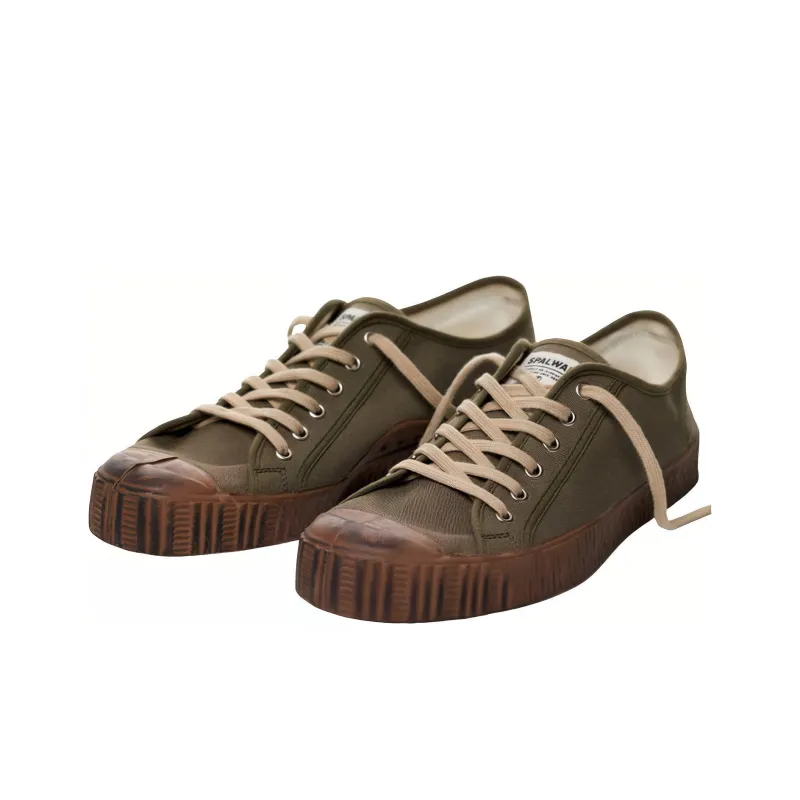 SPALWART Special Low Stylish Skateboarding Shoes Unisex Dark Green-0
