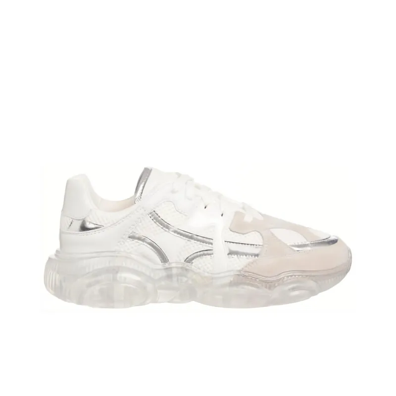 MOSCHINO Round-Toe Chunky Lace-Up Sneakers Women's-1