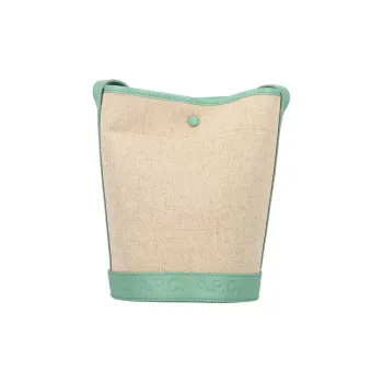 A.P.C Jute Shoulder Bag Women's Jadeite Color