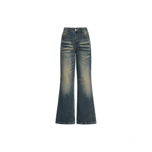 BENGEN Jeans Women's Vintage Blue