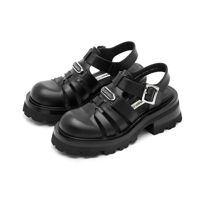 SugarSu Beach Sandals Women's Black-2