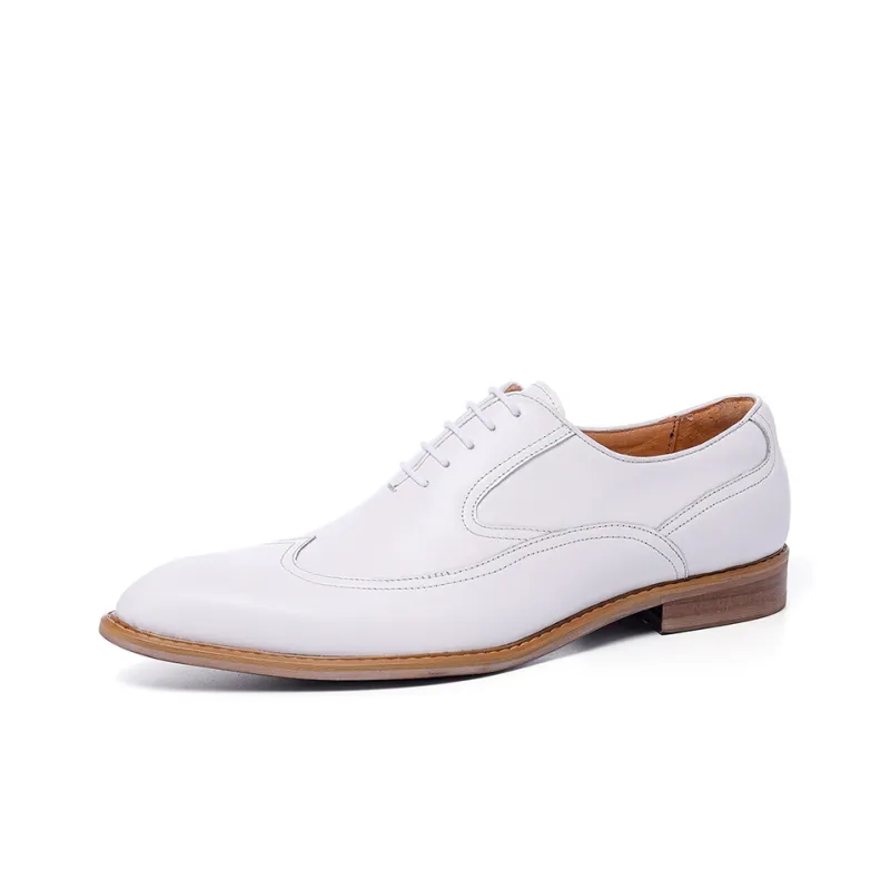 ASTON M.JAZZ Dress Shoes Men Low Top White-1