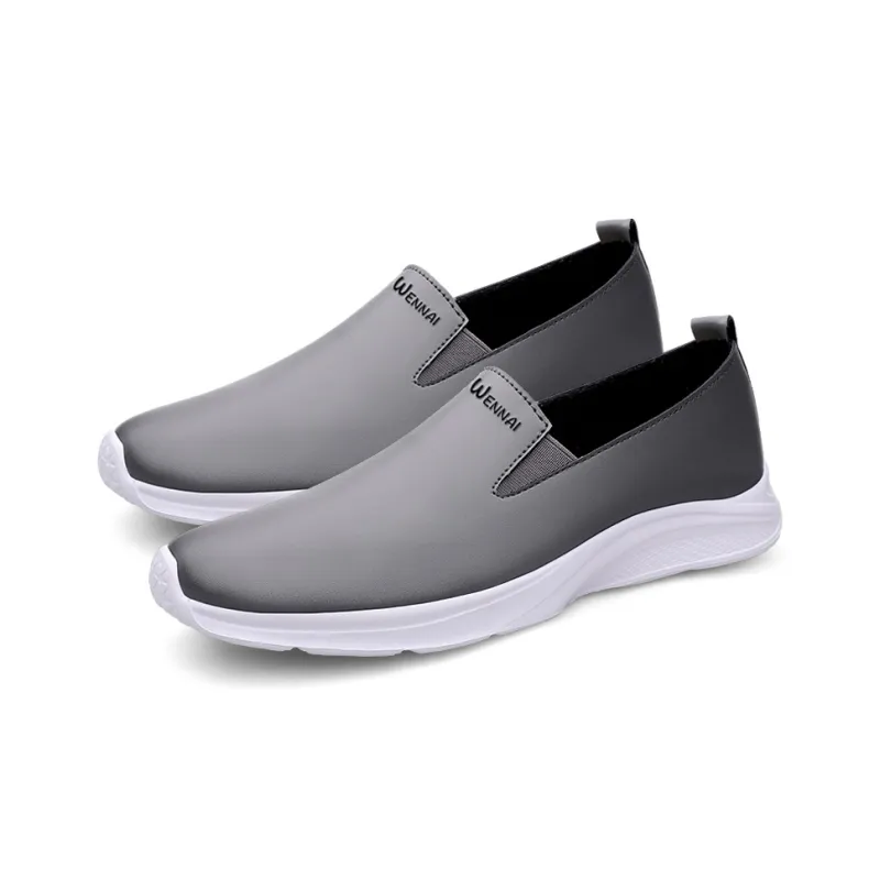 Wen Nai Casual Shoes Men's Gray-3