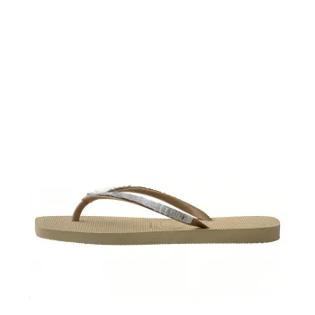 Havaianas Odor Resistant Quiet Quick Dry Flip Flops Women's Sand Gray