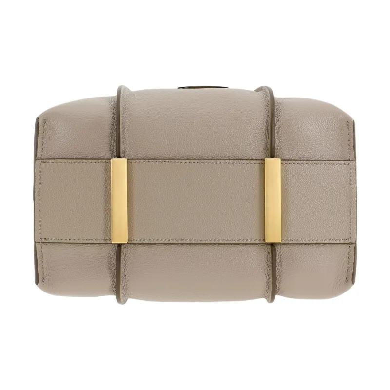 TOD'S Leather Tote Bag, Shopping Bag, Shoulder Bag, Crossbody Bag, Handbag Mini Women's Gray-3