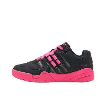 KSWISS Si-18 Full Coverage Shoes Anti-Slip Wear-Resistant Low-Top Skateboard Shoes Women's Black Pink