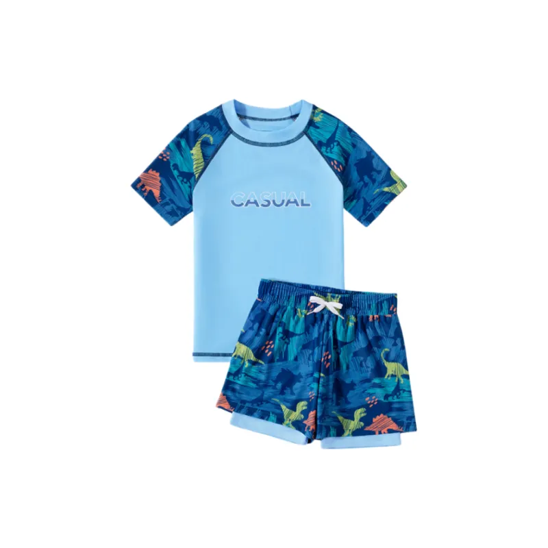 YUKE Swimming Sets Elastane Indoor & Outdoor Kids' Maximum 4XL Blue-5