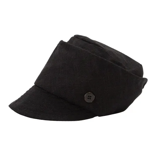 Lagur Cotton Linen Blend Baseball Caps Women's-2
