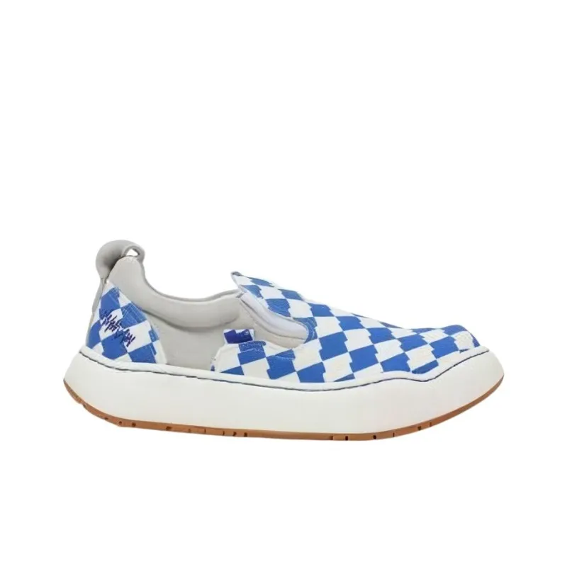 ADER ERROR Checkered Slip-on Sneakers-1