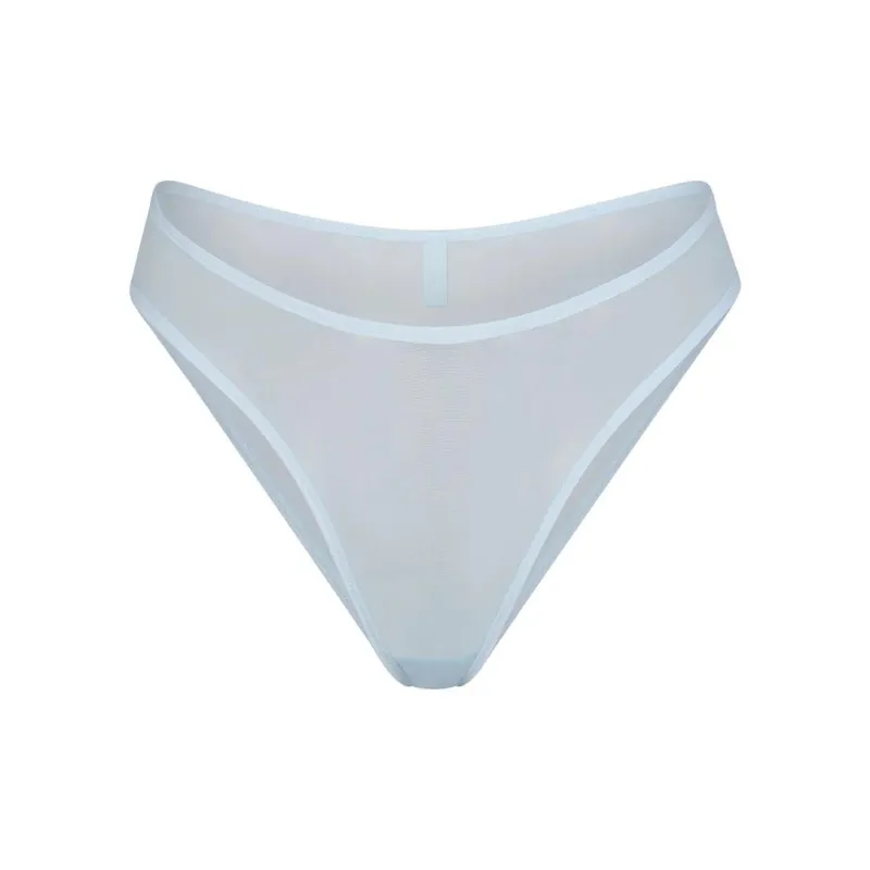 SKIMS ULTRA FINE MESH BIKINI Underpants Women's 1 Pack CELESTE/Sky Blue-0