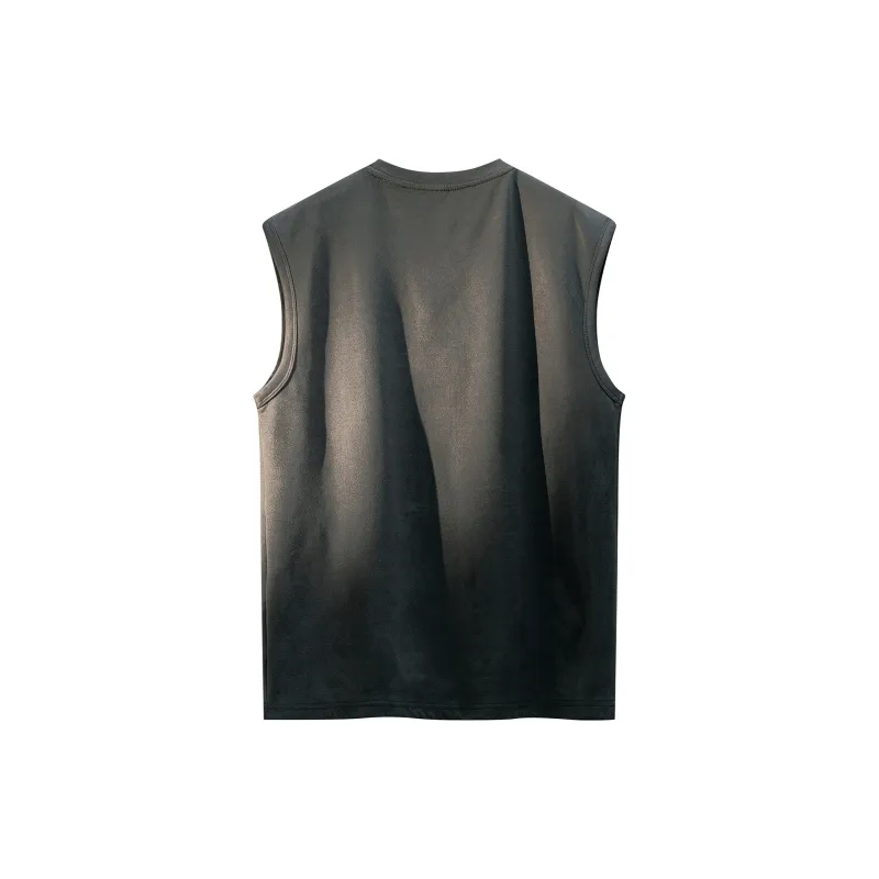 BOBBY ABLEY Loose Fit Casual Crew Neck Moisture Wicking Heavyweight Sleeveless Tank Top Unisex-5