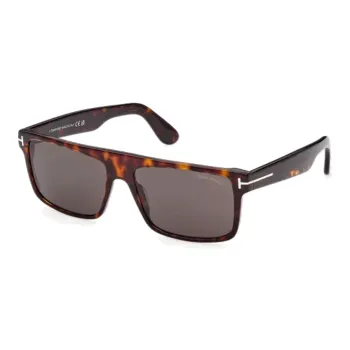 TOM FORD Square frame Tortoiseshell Sunglasses