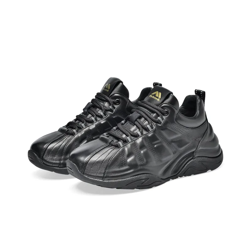 KOLUMB Abrasion Resistant, Waterproof, Breathable, And Moisture Wicking Low Top Chunky Sneakers Women's-9