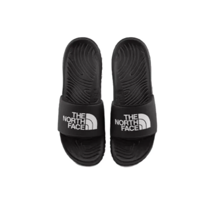 THE NORTH FACE NEVER STOP EVA Slip Resistant Abrasion Resistant Slide Slippers Men's Black White Asian Version-2