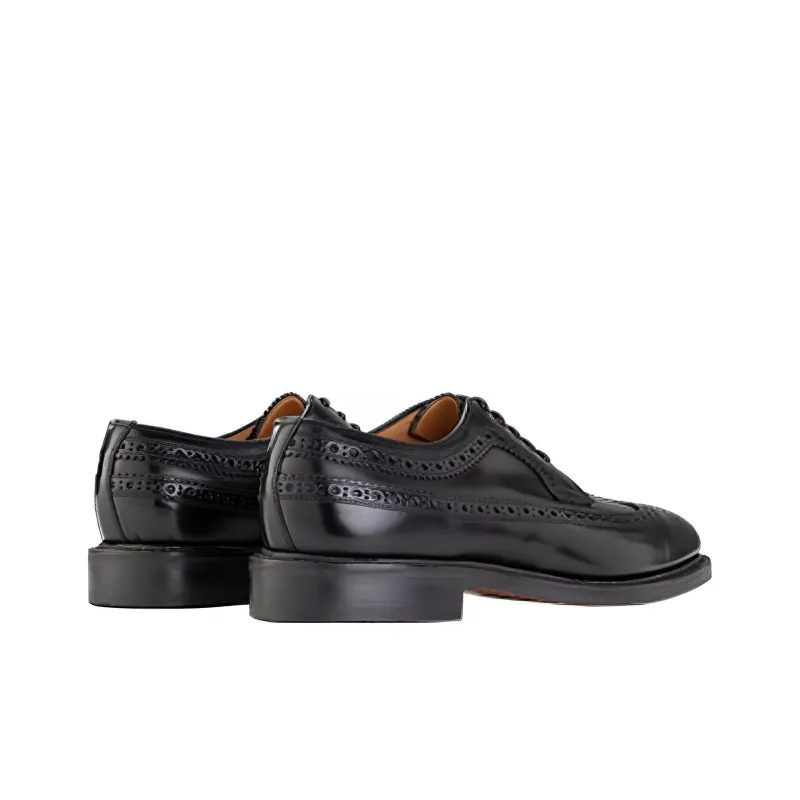 LOAKE Dress Shoes Men Low Top Black-3