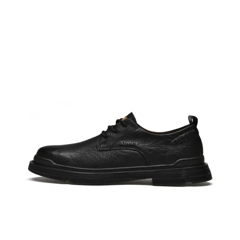 Wen Nai Casual Shoes Men's Black-0