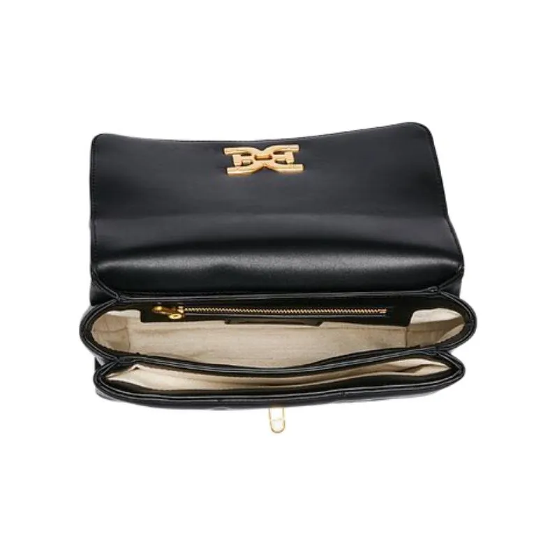 SAM EDELMAN Sheepskin Crossbody Bag Shoulder Bag Small Size Women's Black-2