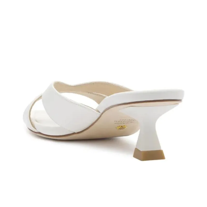 Stuart Weitzman/SW Slide Slippers Women's Beige-4