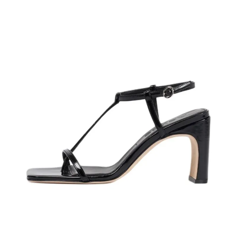Aeyde Hilma 80mm Leather Sandals-0