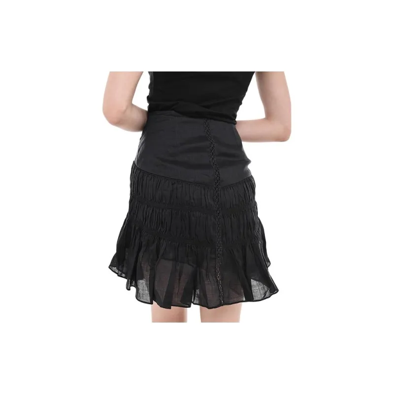 ISABEL MARANT Casual Short Skirts Women's Black-1