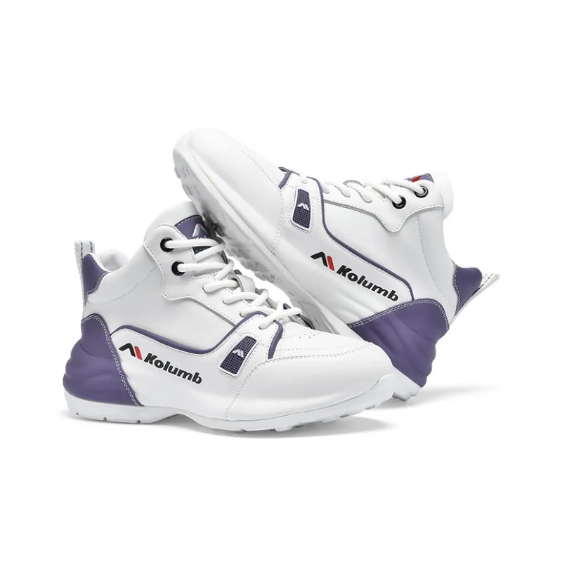 KOLUMB Cushioning, Abrasion Resistant, Waterproof, And Breathable Mid Top Casual Shoes Women's-1