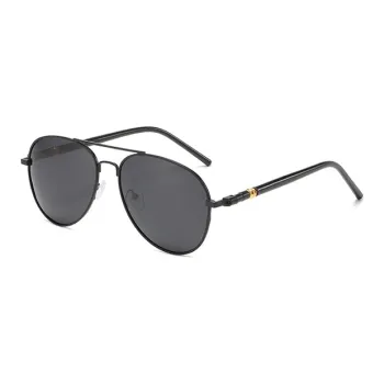 LILY&LOTTY Metal Browline Sunglasses Men's