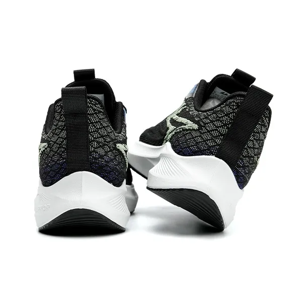 WARRIOR Running Shoes Men Low Top Blue/Green-4
