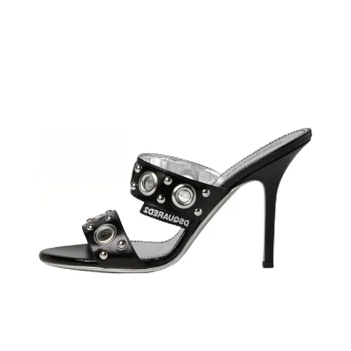 DSQUARED2 Gothic 100mm Leather Sandals