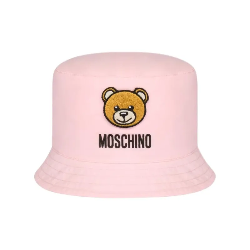 MOSCHINO Teddy Bear Cotton Hat-1