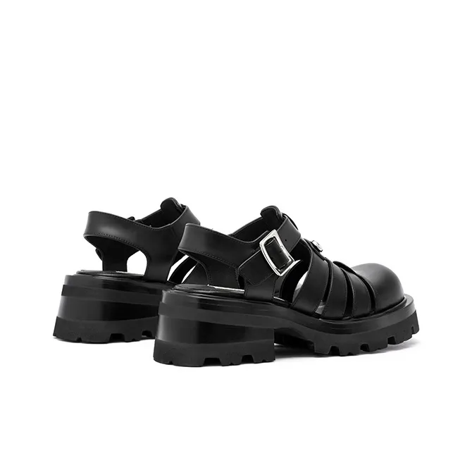 SugarSu Beach Sandals Women's Black-4