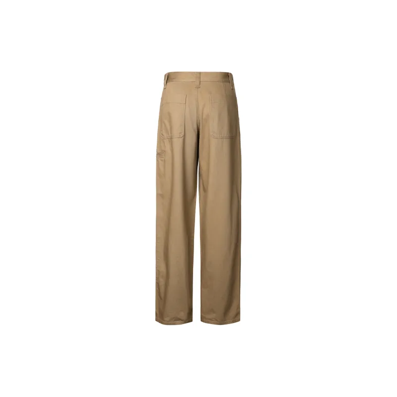 UNIQLO U Collection FW23 Casual Pants Women's Dark Beige-1